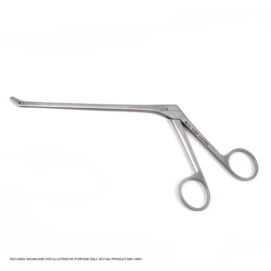 Zep-Type Parametrium Scissors, Tungsten Carbide, Serrated, Slightly Curved, 10 1/2" (26.0 Cm)